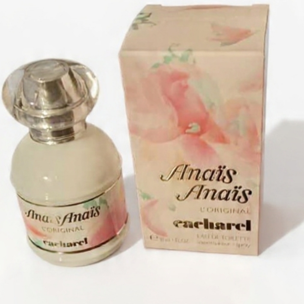 🌸Cacharel Anaïs Anaïs L'Original Eau de Toilette - Elegant White & Pink Bottle